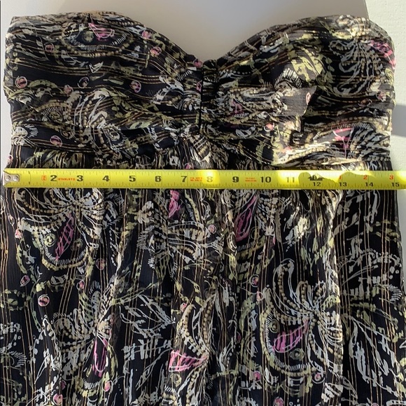 Express Silk strapless Shirt Size 8 super cute - Picture 4 of 8